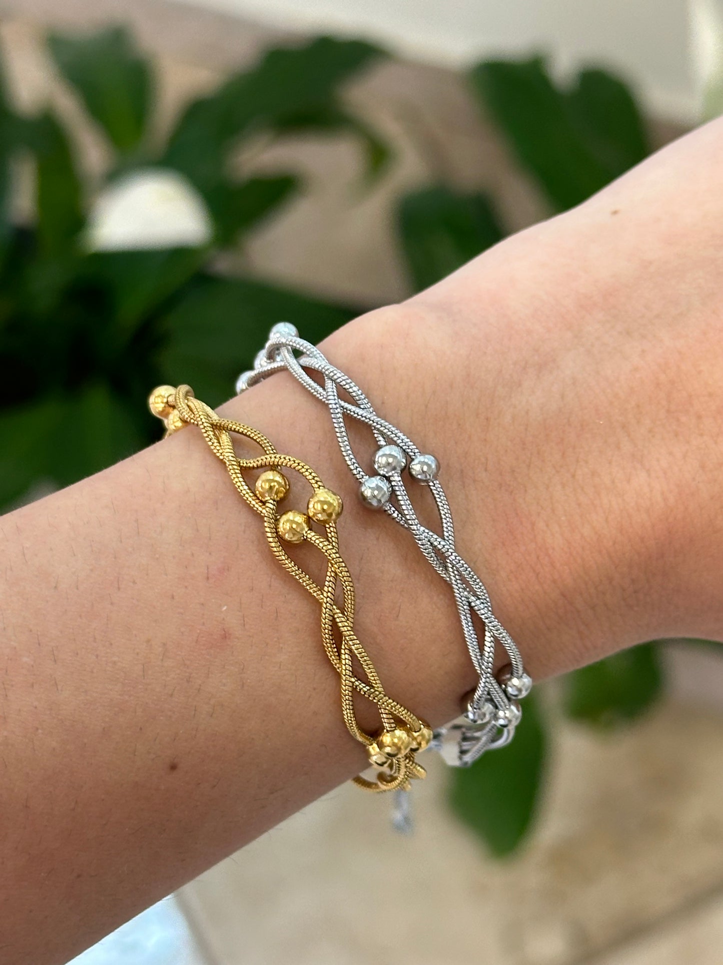 Pulsera trenzado