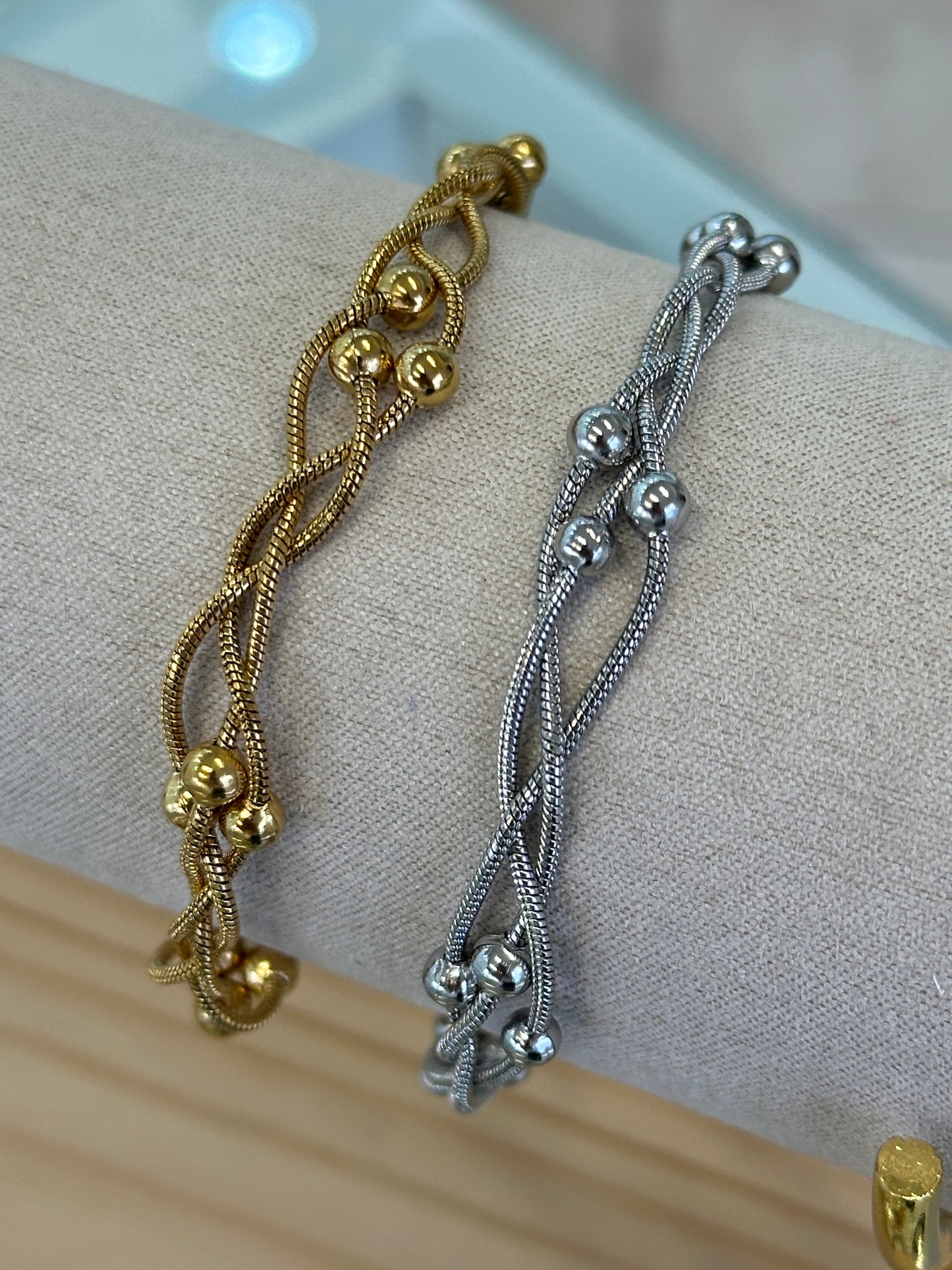 Pulsera trenzado