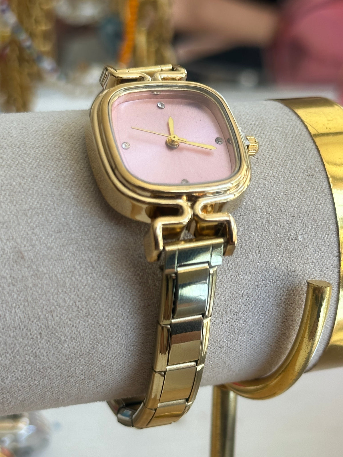 Reloj italian bracelet cuadrado