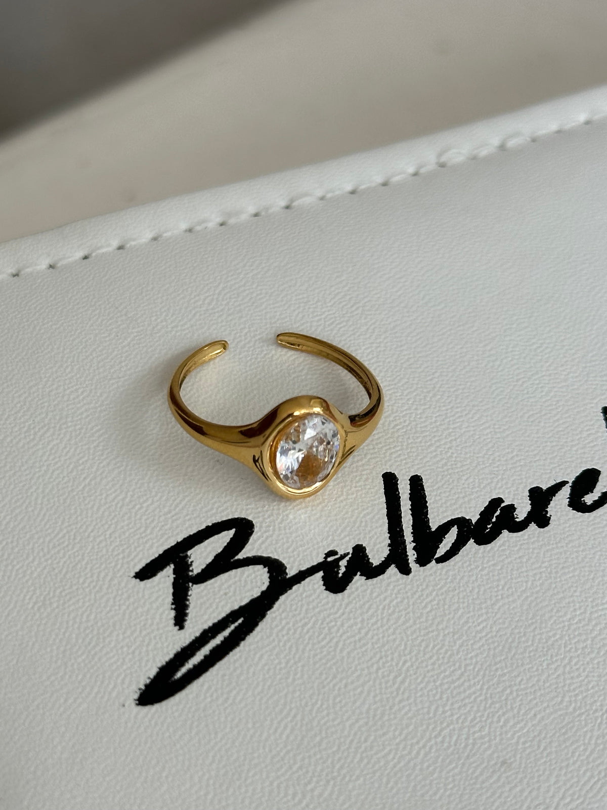 Anillo Pinky Oval