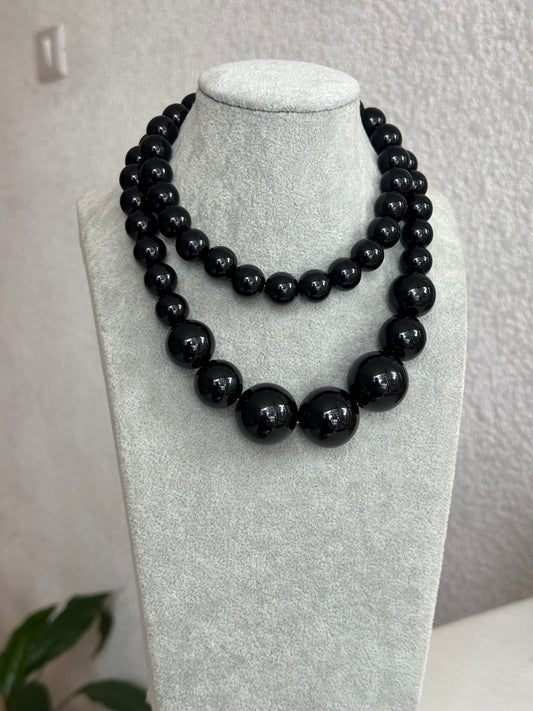 Collar black bubble