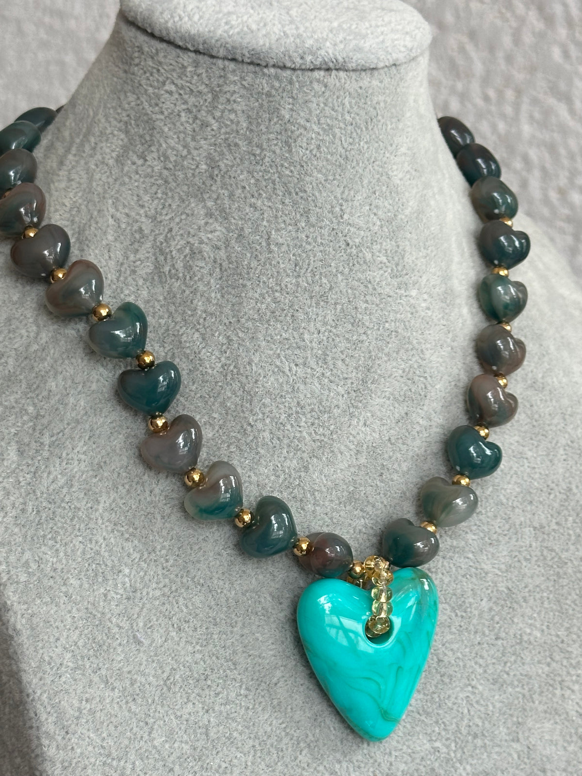 Collar Natali azul