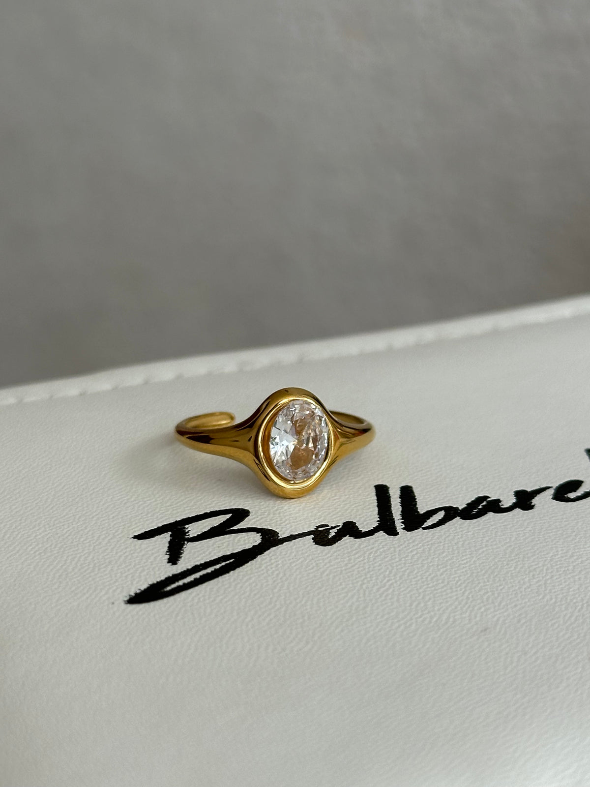 Anillo Pinky Oval
