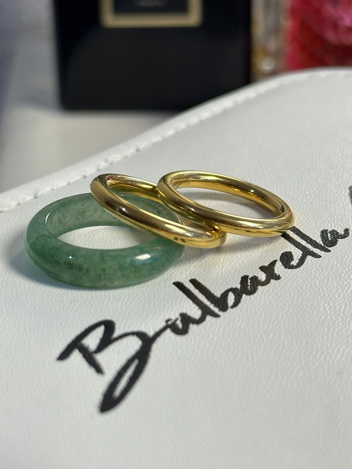 Anillo Trío Aqua