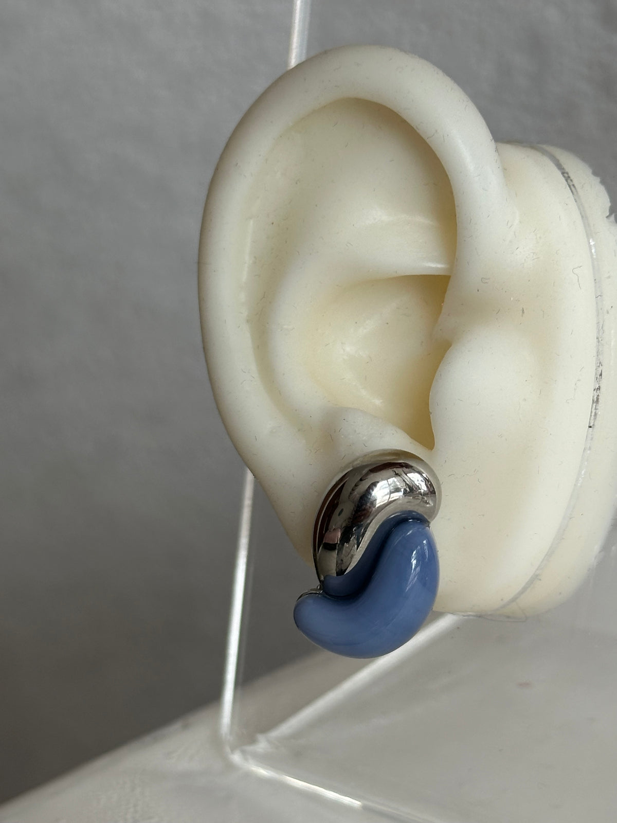 Arete Bean azul