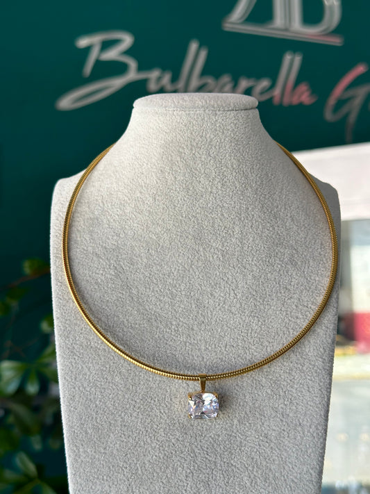 Collar Rigid cristal