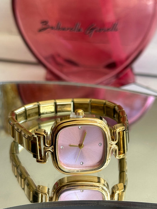 Reloj italian bracelet cuadrado