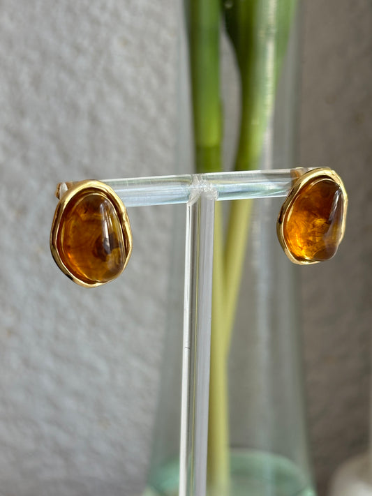 Arete ámbar