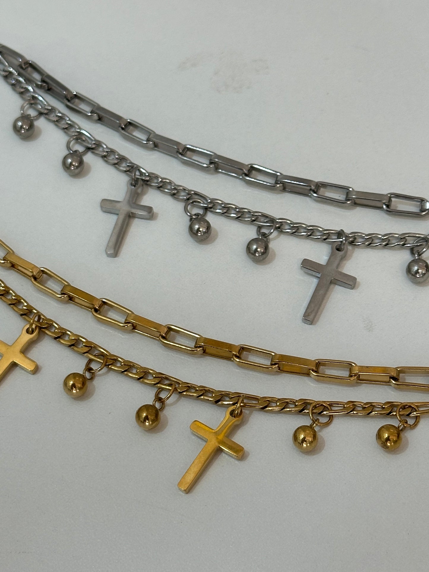 Pulsera Dijes Cruz