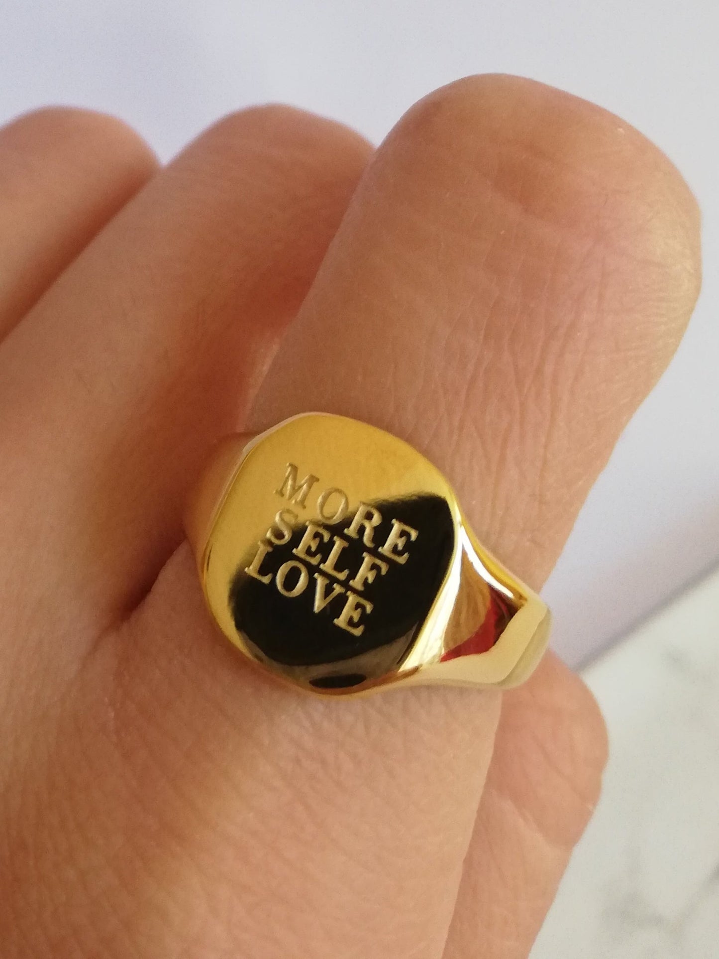 anillo more self love